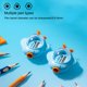 thumbnail image 5 of Sacapuntas portátil | Mini sacapuntas manual para la escuela y la oficina | Sacapuntas infantil con diseño de submarino | Tamaño compacto ideal para estuches y mochilas, 5 of 6