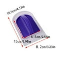 1 Pcs Cake Leveler Cake Decor Icing Smoother Removable Flat Sugarcraft
