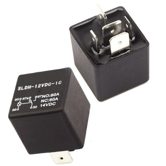 4pcs SLDH-12VDC-1C 80A 12V 5pin SPDT High Power Relay Winch Automotive Relay