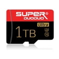 thumbnail image 1 of Tarjeta Micro SD de 1024 GB, Clase 10, UHS-I, U3, V30, para cámaras, smartphones y drones, incluye adaptador SD, 1 of 8