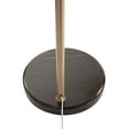 thumbnail image 2 of NOVA OF CALIFORNIA Luna Bella Arc Floor Lamp - Brass/Matte Black/Gold Leaf, 2 of 15