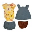 thumbnail image 2 of Carter's Baby Girl's 4-Piece Mix & Match Tops and Diaper Cover Sets (Butterfly/Chambray, 6-9M), 2 of 2