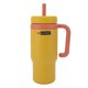 thumbnail image 1 of Botella de Agua Para Niños, Copa para Beber Aislamiente de Acero inoxidable de 710 ml/24 oz de Paja de para Viajar al Aire, 1 of 7