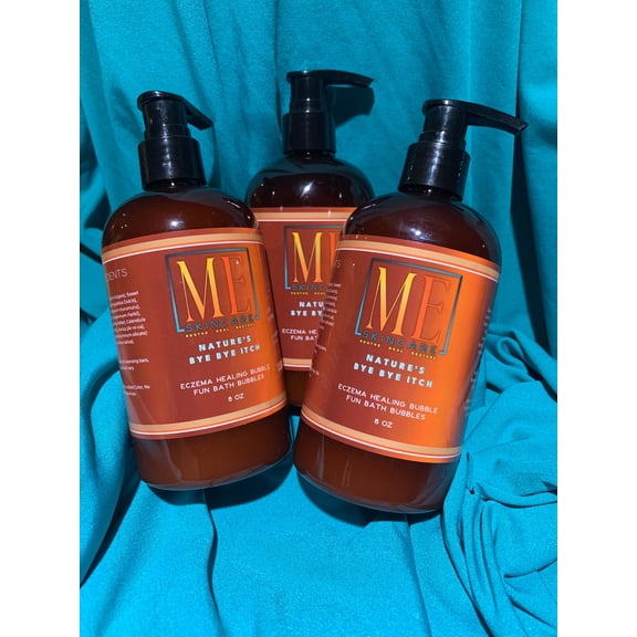 ME Skincare Natures Bye Bye Itch Eczema Healing Gel Fun Bath Bubbles