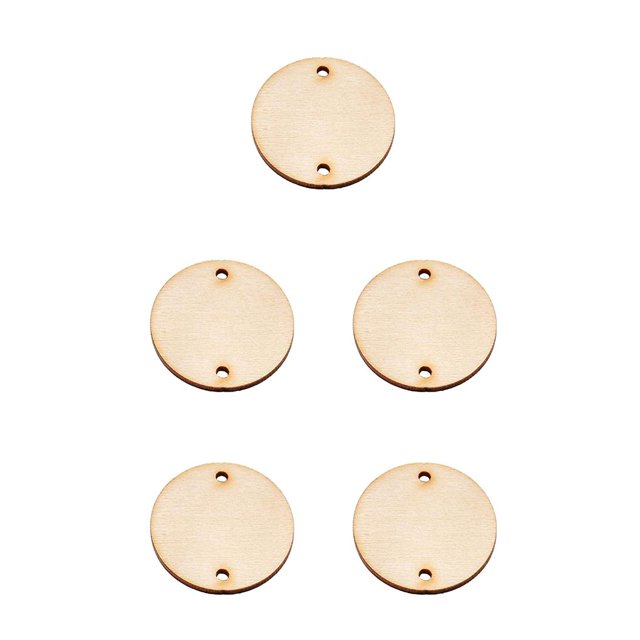 Inteprter 100 piezas de rebanadas de , carteles sin terminar, regalos colgantes, estrella con agujero recortado para boda, fiesta, Día de San Type2 NO2
