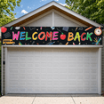 thumbnail image 5 of Colorful Design Welcome Back Classroom Banner Blackboard Theme Polyester Material for School Decoration Kids Party Educational Event, 5 of 7