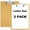 2 Pack A4 Wood Clipboards, variant on AGCAN Wood Clipboards Set of 2, Clipboards with Low Profile Clip, Memo Size Clipboard, Hardboard Office Clipboard 8.5" x 5.7" for Classroom, Office, Home