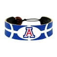 thumbnail image 1 of NCAA Arizona Wildcats Team Color Gamewear Leather Basketball Bracelet, 1 of 5