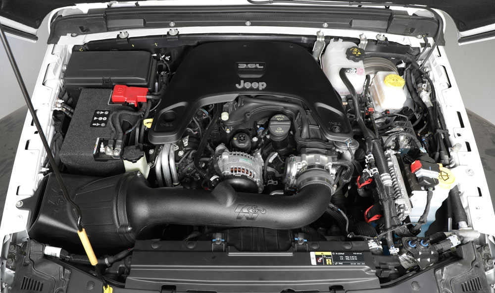 KN 18-20 Jeep Grand Cherokee 3.6L V6 Performance Intake Kit Fits select: 2018-2019,2021 JEEP WRANGLER UNLIMITED