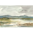thumbnail image 2 of Harper, Ethan 14x11 White Modern Wood Framed Museum Art Print Titled - Overcast Wetland I, 2 of 4