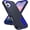 Blue, variant on MYKOMI Case for iPhone 17 Case Heavy Duty Protection with Stand 3-Layer Durable Rugged Bumper Hard PC Military Grade Protection Shockproof Cover for iPhone 17 6.3''