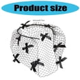 thumbnail image 5 of Adjustable Mesh Birdcage Veil Hairband For Weddings Halloween Costume Accessorie, 5 of 7