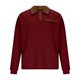 thumbnail image 5 of RKSTN Men's Polos Shirts Oversized Quarter Button Turndown Collar Waffle Weave Corduroy Long Sleeve Golf Tshirts Mens Casual Colorblock Half Button Lapel Regular Fits Comfy T Shirts Spring Clothes, 5 of 8