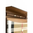 thumbnail image 3 of Burberry Henley Coca Check Derby Leather Convertible Chain Wallet Crossbody Bag, 3 of 5