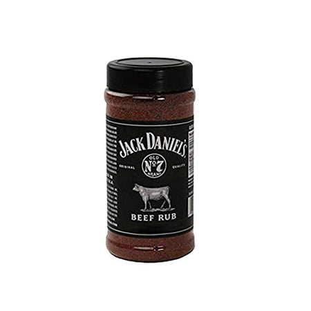Jack Daniels Seasoning Rub Barbeque Beef  5 oz (Pack of 6)