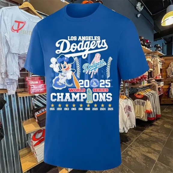 Dodgers World Series2025 Trophy T-Shirts