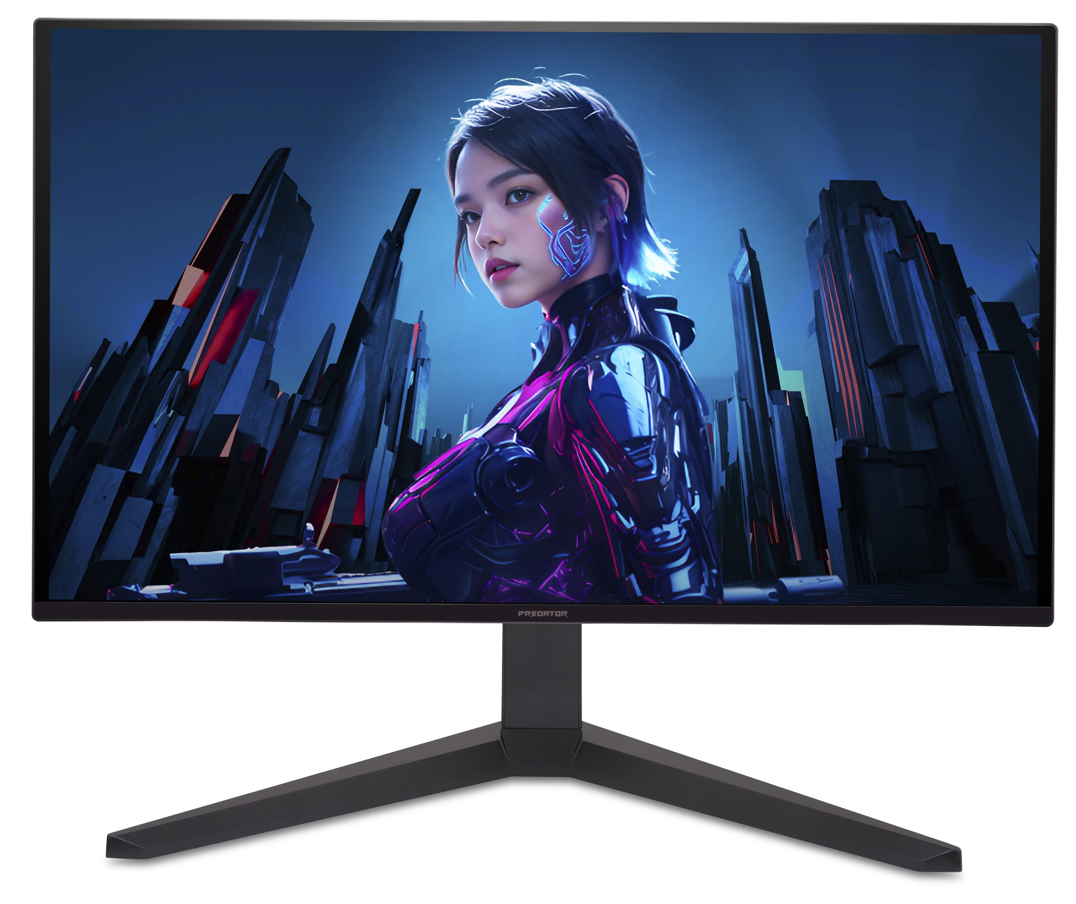 Acer Predator 27" WQHD (2560 x 1440) QD-OLED Gaming Monitor, AMD FreeSync Premium Technology, 240Hz, 0.03ms Response Time, 400nits @ HDR 10%, DCI-P3 99%, Black, X27U W1bmiipprx
