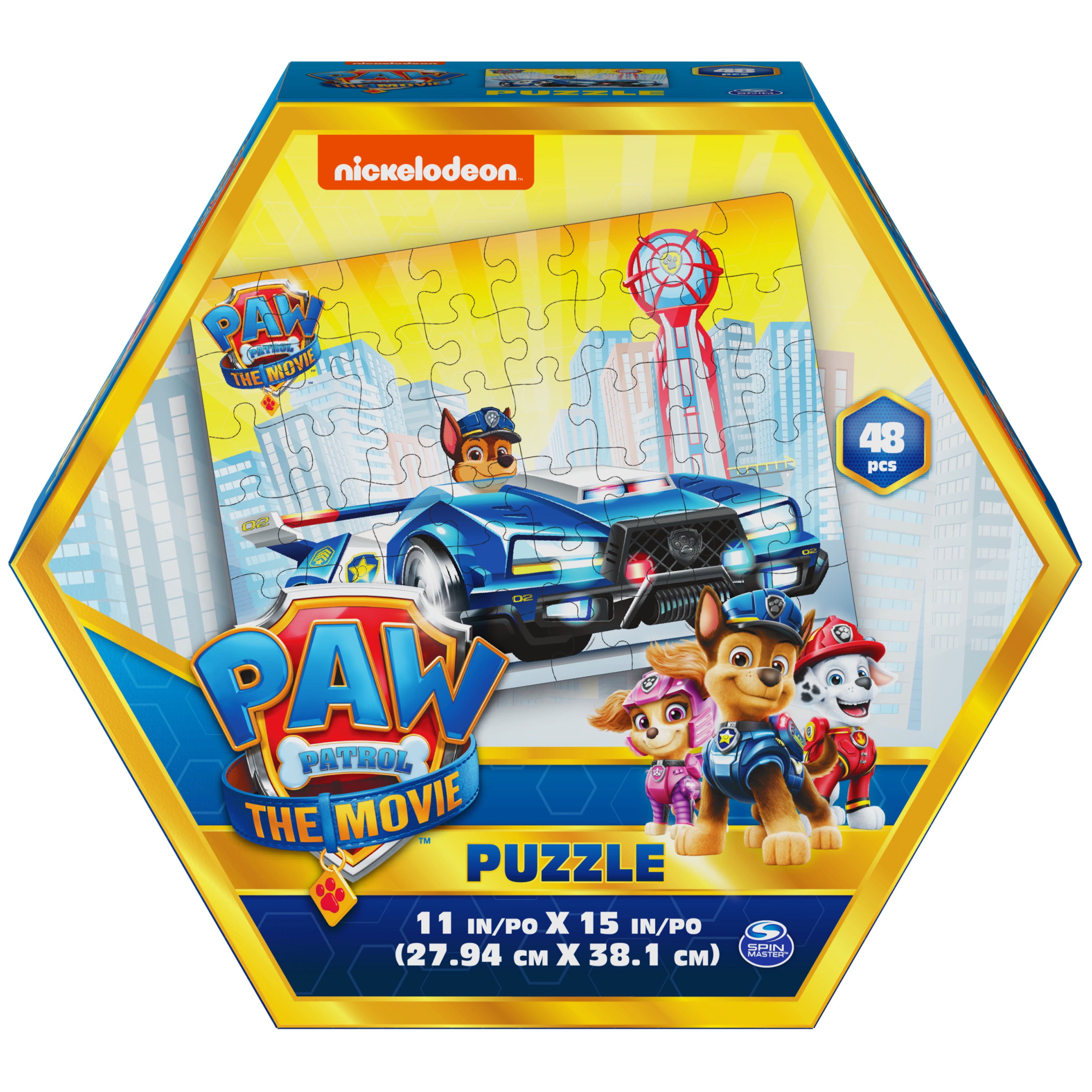 Official 30 x 42 cm Pink Foldable Toy Box Paw Patrol 