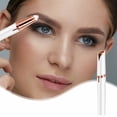 thumbnail image 4 of FSTDelivery Women's Electric Eyebrow Hair Remover, LED Light, Stainless Steel Blade, Rechargeable, Anti-Allergenic, Multi-Functional, Clean Skin, No Pullin, for Instant and Painless Hair Removal, 4 of 6
