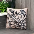thumbnail image 5 of Star Wars Burlap Large Millennium Falcon 25" square pillow, 5 of 7