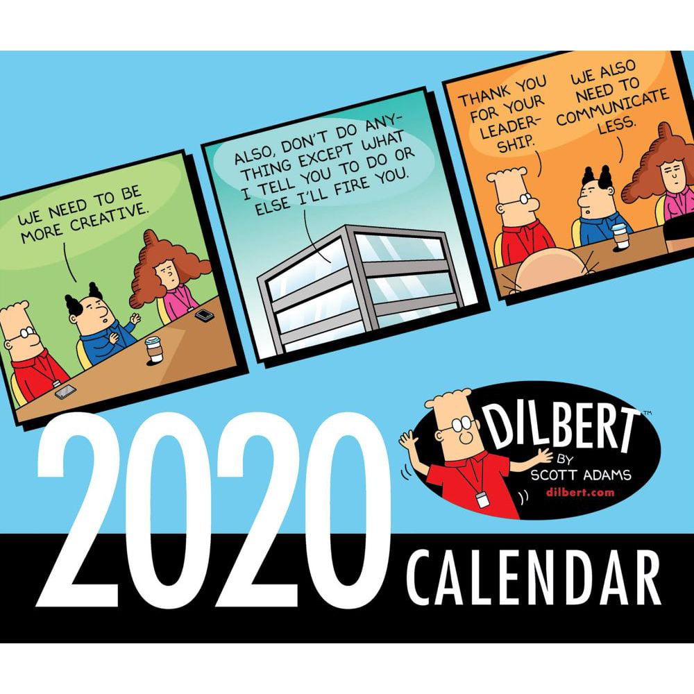 2020 Dilbert Day-To-Day Calendar - Walmart.com