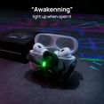 thumbnail image 3 of Funda para AirPods Pro Halomyyth en forma de serpiente color blanco hueso, 3 of 8