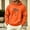 Orange, variant on Zylanna Men's Pullover Hooded Sweatshirts with Front Pocket, Soft & Comfy Palm Tree Solid Hoodies Long Sleeve Casual Outdoor Basic Top for Men Black