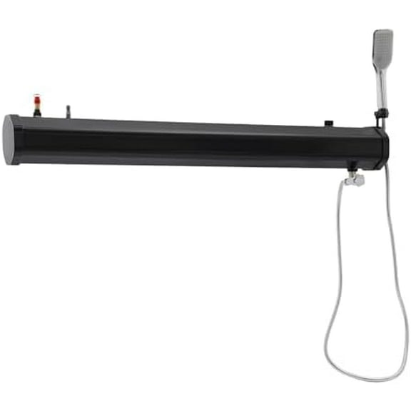 Road Camping Shower Pressurized Water Tank, Portable Camping Showerhead Handheld with Storage Bag Device for Overlanding, Water Store, Outdoors Activities Compatible