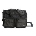 thumbnail image 2 of Hipack 20-inch Carry-On Rolling Duffle Bag - Charcoal, 2 of 6