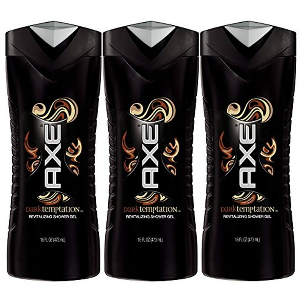 Axe Shower Gel, Dark Temptation, 16 Fluid Ounce (Pack of 3) Walmart