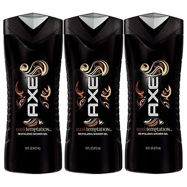Axe Shower Gel, Dark Temptation, 16 Fluid Ounce (Pack of 3) Walmart
