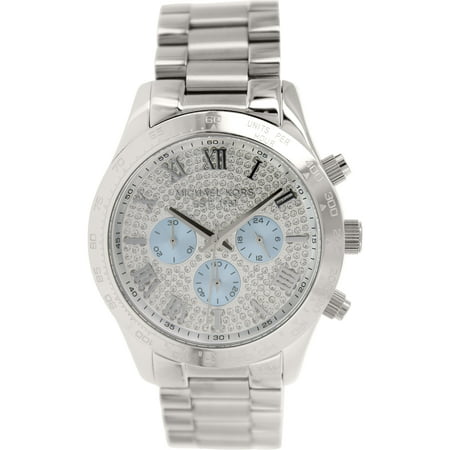 Michael Kors Women's Layton MK6076 Silver Stainless-Steel Quartz Watch