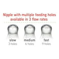 thumbnail image 2 of NUK Simply Natural Slow Flow Bottle Nipples, 2 of 5