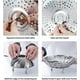 thumbnail image 5 of Vaporera de acero inoxidable, cesta de vapor plegable para verduras, fácilmente ajustable a diferentes ollas y sartenes, para alimentos y cocinar verduras o cesta de frutas JAMW Sencillez, 5 of 5