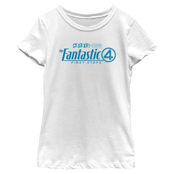 Girls The Fantastic Four: First Steps Official Logo T Shirt
