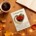 thumbnail image 5 of Heart-Shaped Resin Greeting Cards, Birth Flower Pocket Hug, Pocket-Sized Comfort Gift, Personalized 12-Month Greeting Cards, Unique Birthday Flowers Pocket Hug (1Pcs), 5 of 5