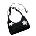 thumbnail image 3 of Bolso de hombro para mujer, elegante bolso de cadena resistente al desgaste de alta capacidad para citas, compras diarias, 3 of 8