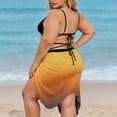 thumbnail image 5 of Ohufall Women's Beachwear Summer Beach Wraps Bikini Wrap Sarong Coverups Skirt Bathing Suit Swim Cover up Swimwear Coverups for Women, 5 of 6