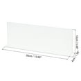 thumbnail image 2 of Uxcell L Type Shelf Dividers, Clear Closet Shelf Separator 35 x 4 x 12cm 4pack, 2 of 5