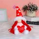 thumbnail image 1 of Gnomos de peluche para el día de San Valentín de Xerdsx, muñeco de peluche de Rudolph para el día de San Valentín, adornos colgantes suaves, 1 of 3