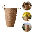 thumbnail image 2 of Milisten Handmade Flower Plant Container Woven Plant Display Basket Elegant Flower Pot Decor, 2 of 6