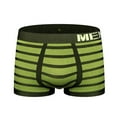 thumbnail image 3 of Vedolay Underpants For Men Cotton Mens Seamless Underwear Quick Drying And Breathable Briefs Men's Flat Underwear,Green XXL, 3 of 4
