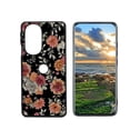 thumbnail image 1 of Compatible with Motorola Edge 30 Pro Phone Case, Vintage-Floral-Flower26 Case Men Women, Flexible Silicone Shockproof Case for Motorola Edge 30 Pro, 1 of 1