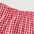 thumbnail image 4 of KPOPLK Toddler Girl Clothes Infant Summer Outfits Baby Ruffle Tank Top Loose Short Sleeveless Kid Baby Girls' Clothing(4-5 Years,Red), 4 of 7
