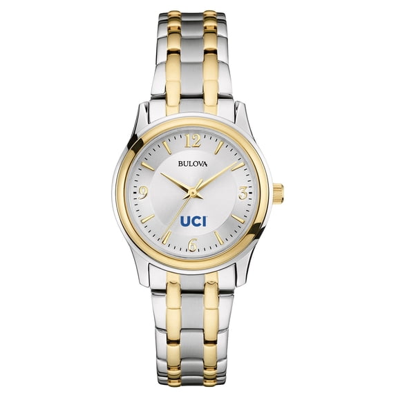 Women's Bulova Silver/Gold UC Irvine Anteaters Classic Two-Tone Round Watch