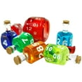 thumbnail image 1 of Baby Doll Coloured 7 Potion Dice Set ,D4 Dice Set Potion Tokens Dice RPG Accessories Polyhedral Dice Set Role Playing Dice For RPG Player Party Favors Gifts, 1 of 6