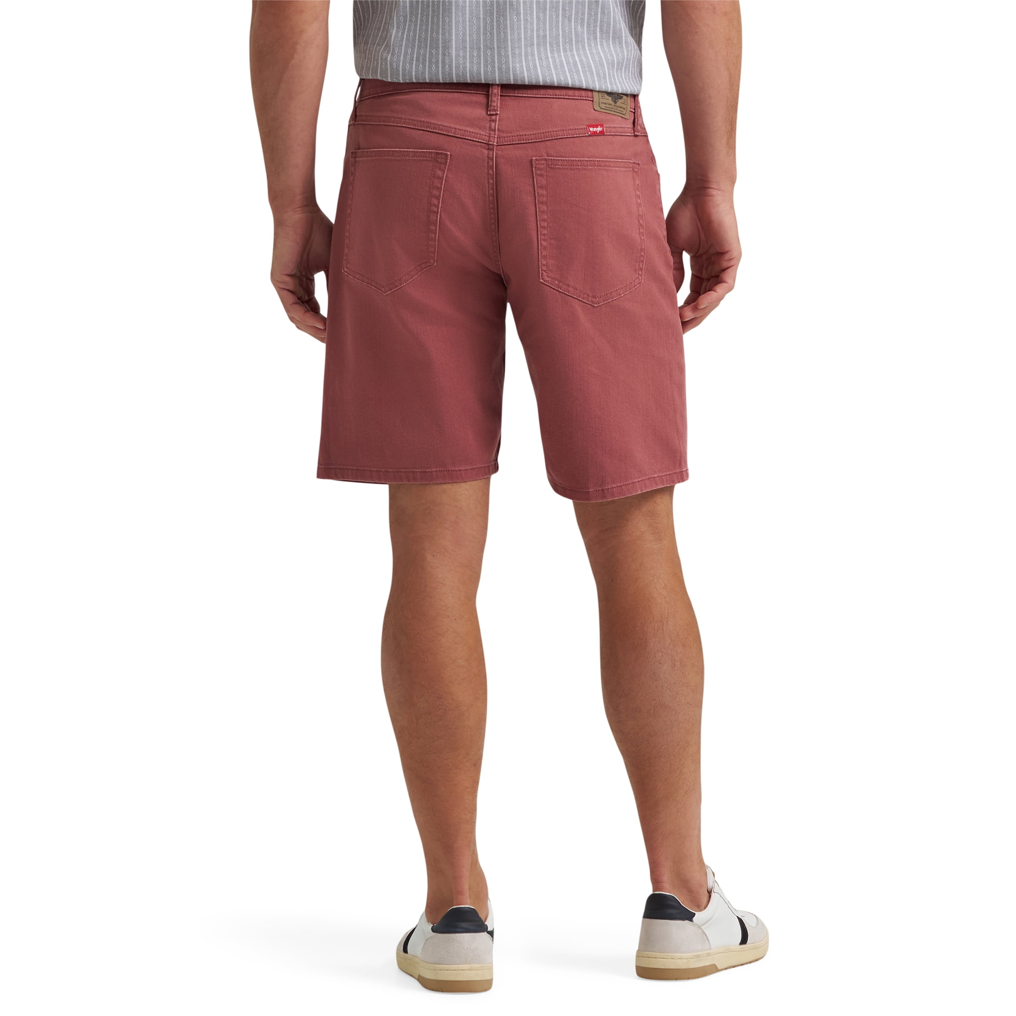Wrangler® Men's Regular Fit Five Pocket Stretch Denim Short