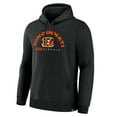 thumbnail image 4 of Men's Fanatics Black Cincinnati Bengals Delay of Game Legacy Pullover Hoodie, 4 of 5