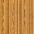 thumbnail image 1 of Ahgly Company Indoor Square Abstract Orange Modern Area Rugs, 5' Square, 1 of 4