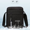 thumbnail image 5 of Vintage Waterproof Shoulder Bag Men Fashion Crossbody Bags Large Capacity Simple Travel Student Computer Bag Mini Purse Handbag, 5 of 11